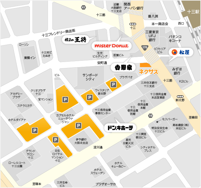 駐車場案内図